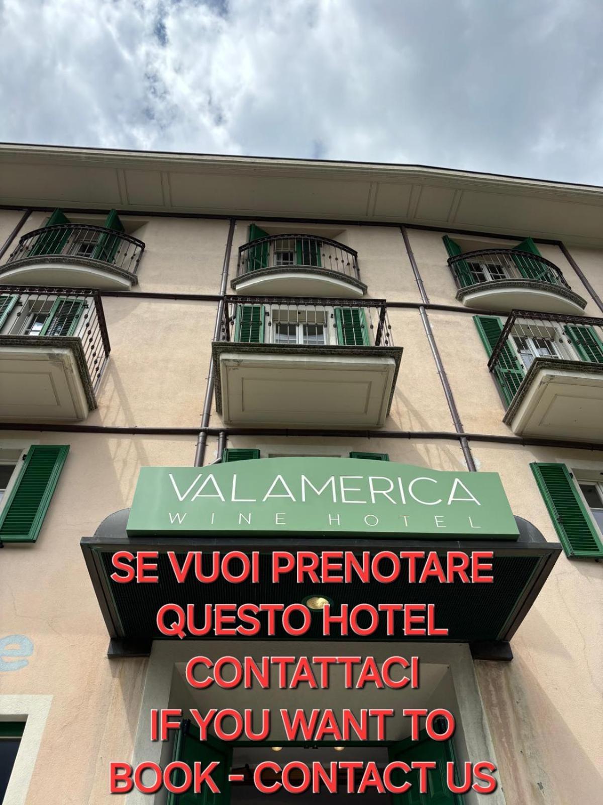Hotel Ristorante Val America Sernio Exterior photo